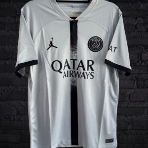 Playera Jersey Deportiva De Psg Gris 2023